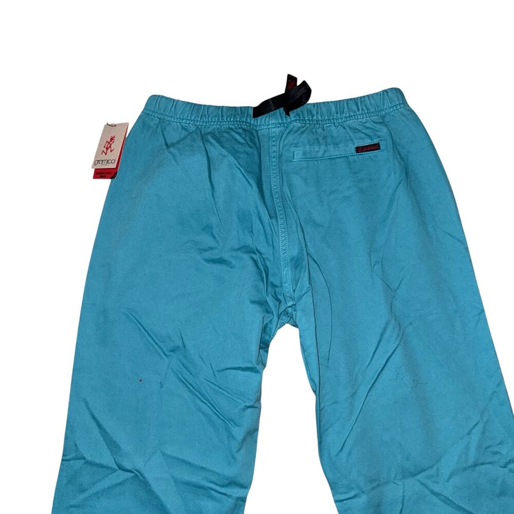 Gramicci Blue Cotton Twill Original G 2.0 Pants Straight Leg Women's Size L NWT - Picture 4 of 7